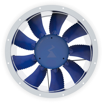 0 shaped fan