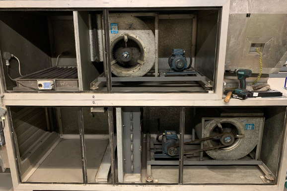 Out-dated AHU requires refurbishment